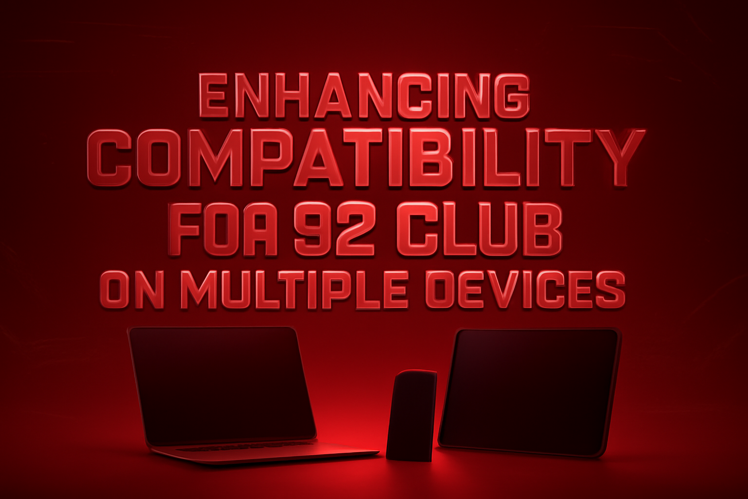 Informational scene about the 92 Club app features and functionalities.