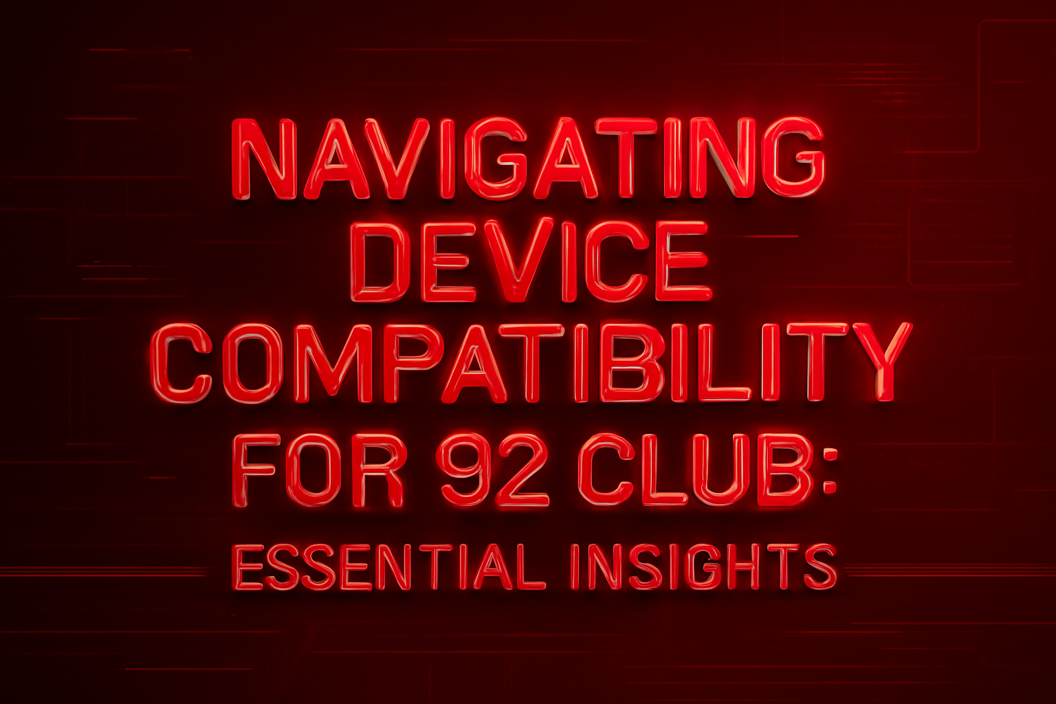 Informational graphic on fixing login issues for 92 Club.