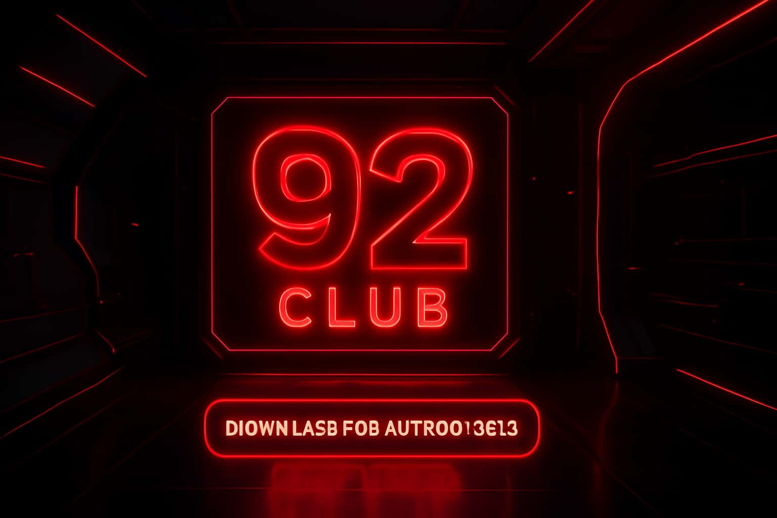 Futuristic landing page design