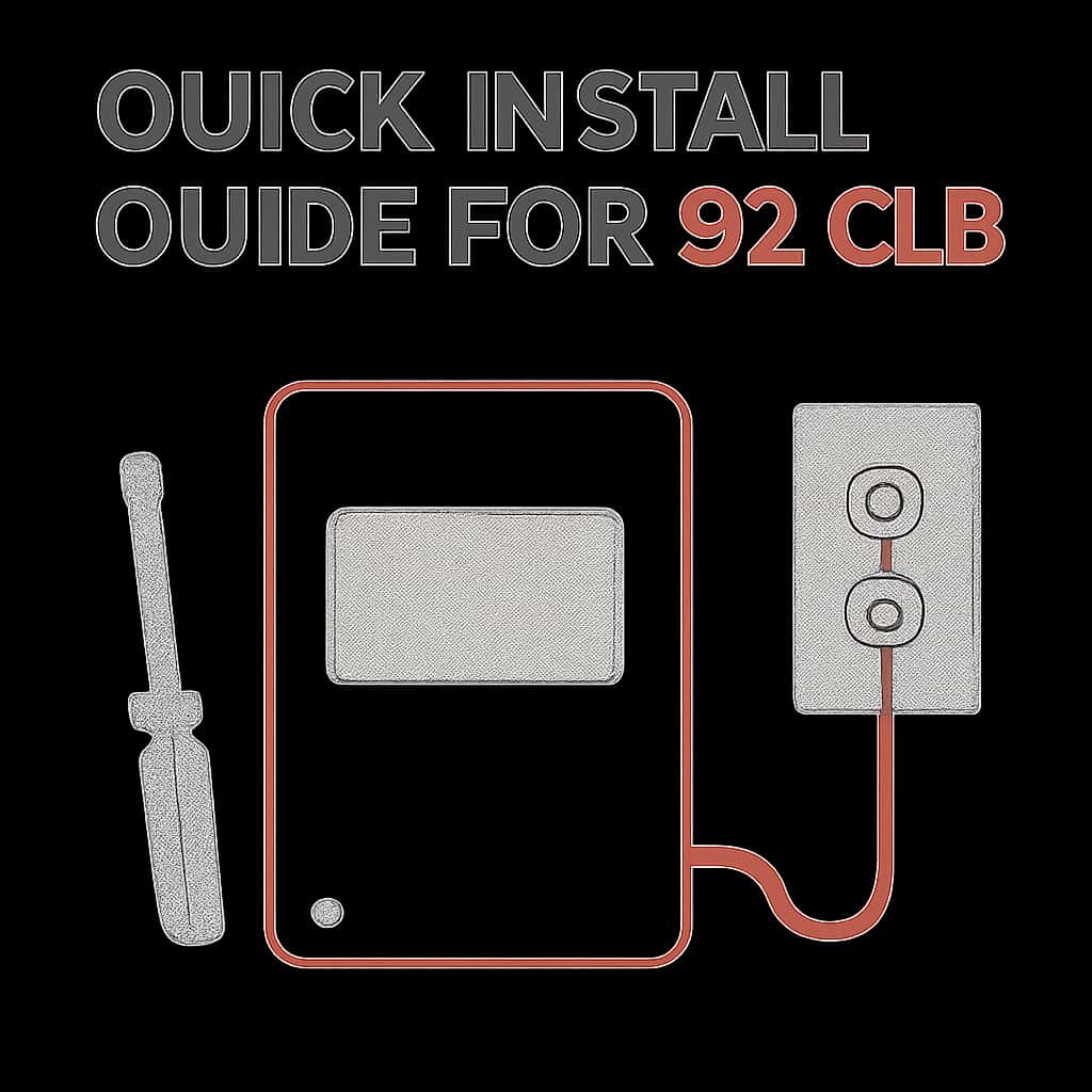 Diagram illustrating the installation process for 92 Club.