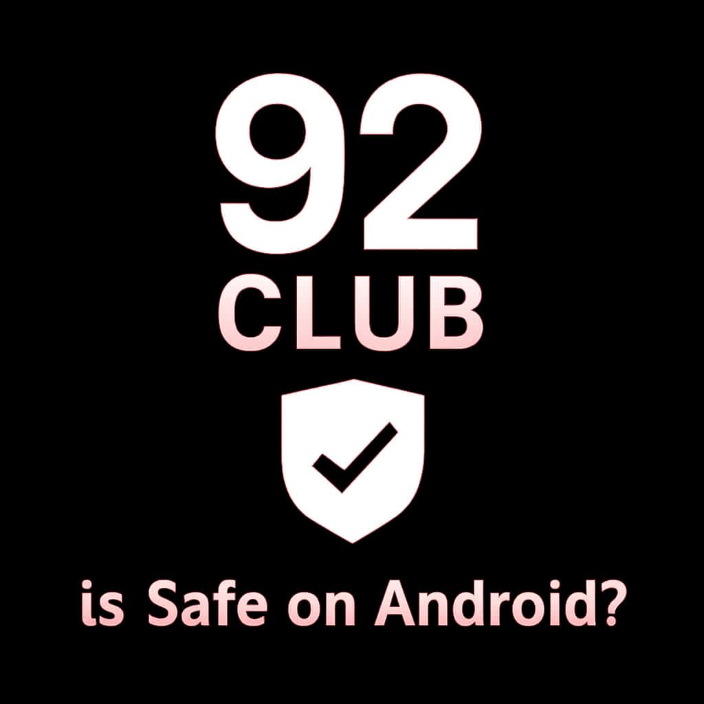 Icon representing the safety of 92 Club on Android.